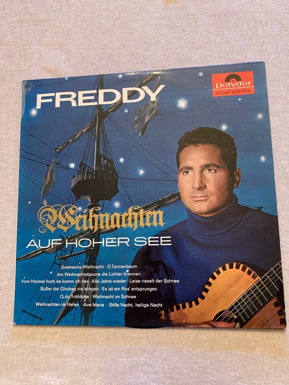 FREDDY WEIHNACHTEN AUF HOHER SEE, LP 33, TOP ZUSTAND Kaufen auf Ricardo