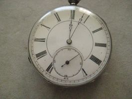 Taschenuhr historisch dem Alter entsprechend gut erhalten!