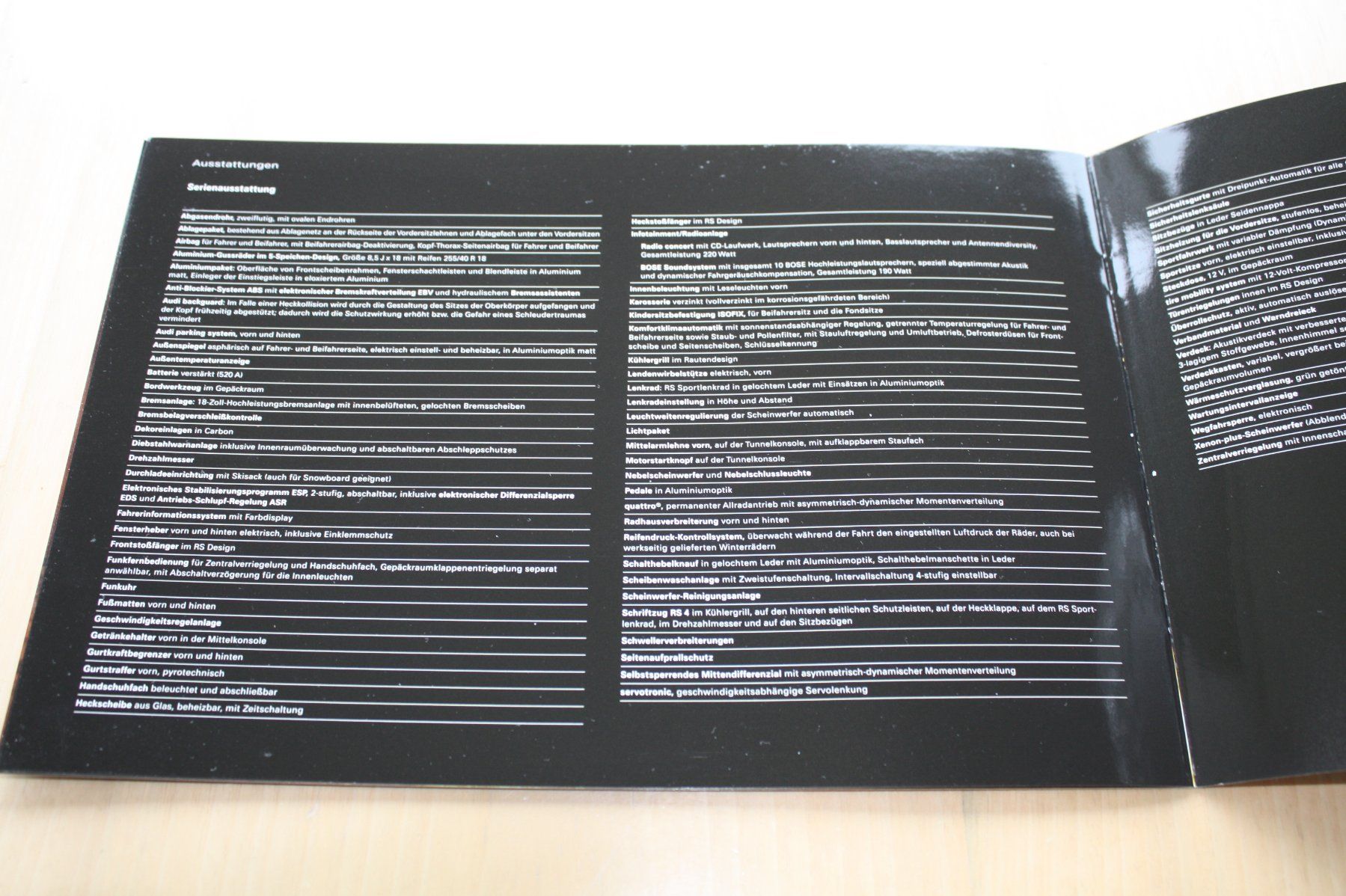 Audi Dokumente: Audi RS4 Cabriolet Hochglanz Prospekt 2/2006 – Gebraucht aus Wikon von erwin400 5