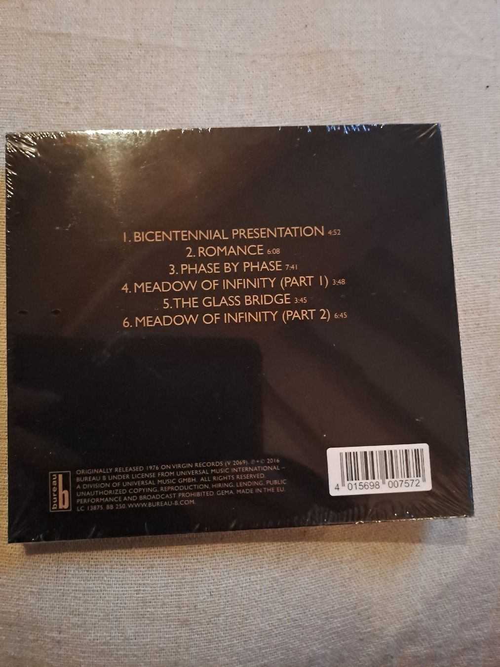 CD: Peter Baumann - Romance '76 - CD - Tangerine Dream 53 neu – Nuovo e nell'imballaggio originale da niederhasli venduto da Mira1969 1
