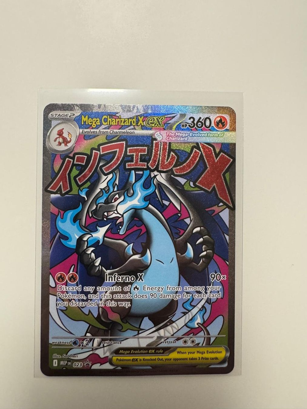 Pokémon Sammelbilder & Trading cards: Mega Charizard ex | Black Star Promo | MEP 023 | EN – Gebraucht aus Spreitenbach von Snacky96 2