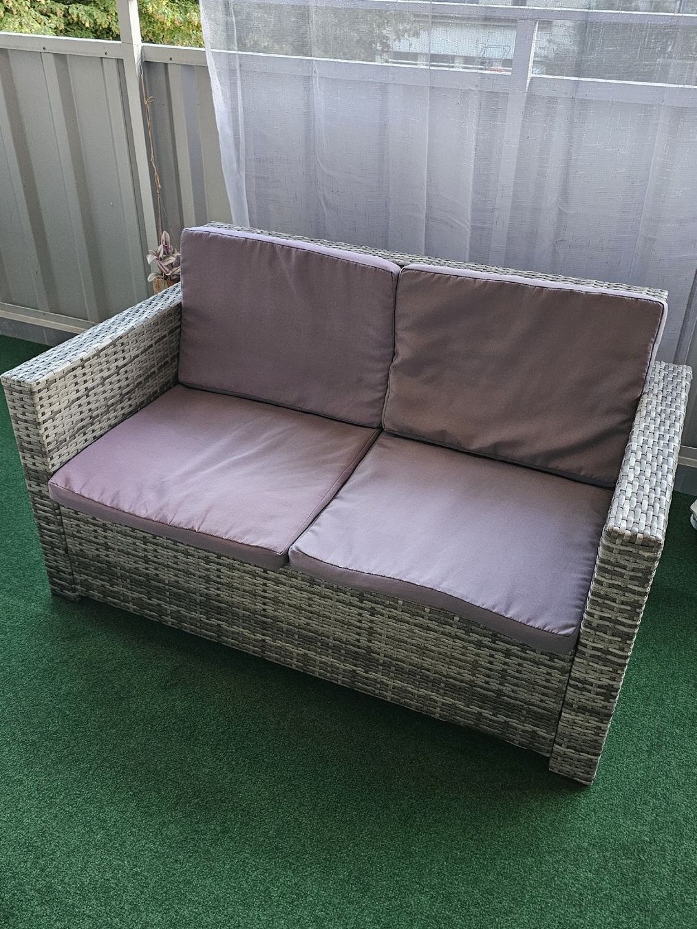Divani: Rattan Gartensofa 124x66 cm – Usato da Zürich venduto da web_f59x