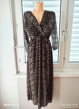 Wunderschönes Leopardenkleid, Größe 38/italienische Mode