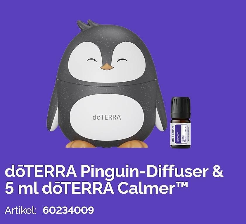 Doterra Diffusori di oli essenziali: Doterra Diffuser Pinguin – Nuovo e nell'imballaggio originale da Lyss venduto da Infinia
