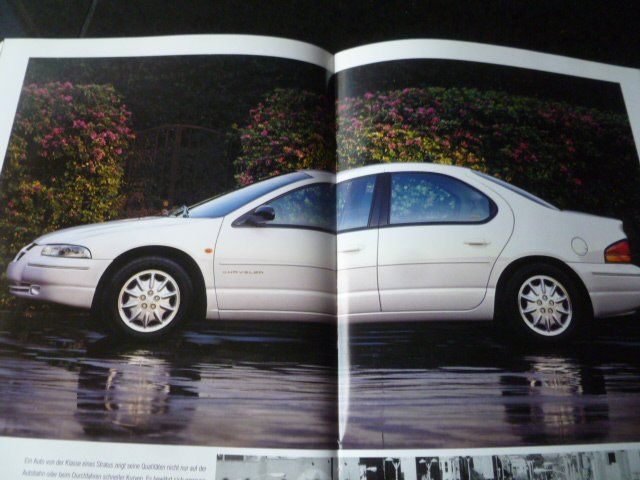 Chrysler Documenti: Chrysler Stratus Prospekt 1995 – Usato da Zofingen venduto da sosalinos01 3
