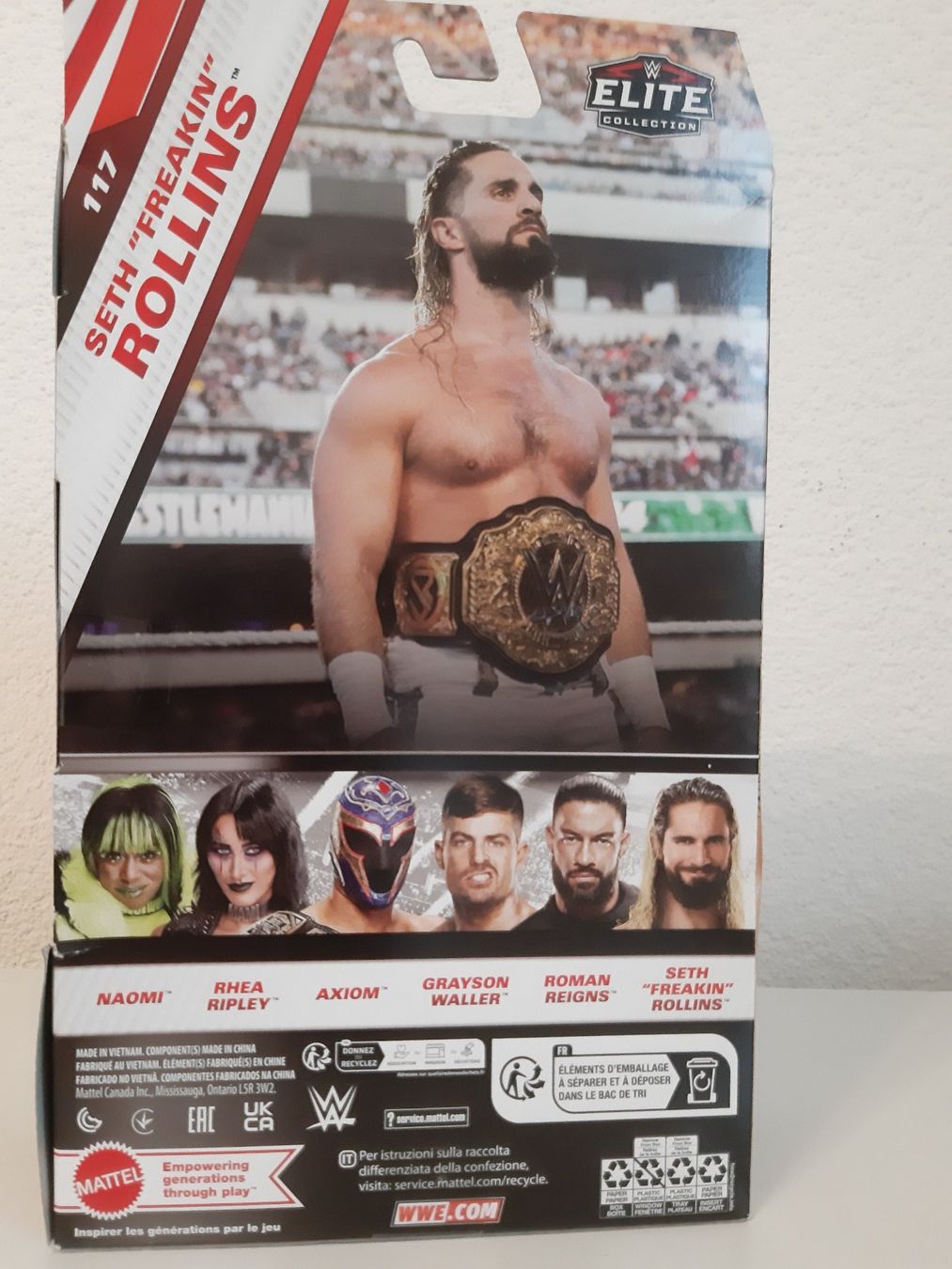 WWE Statuette: WWE Elite Collection 117 Action Figure - Seth Rollins – Nuovo e nell'imballaggio originale da Buchs SG venduto da Bray_Law 3
