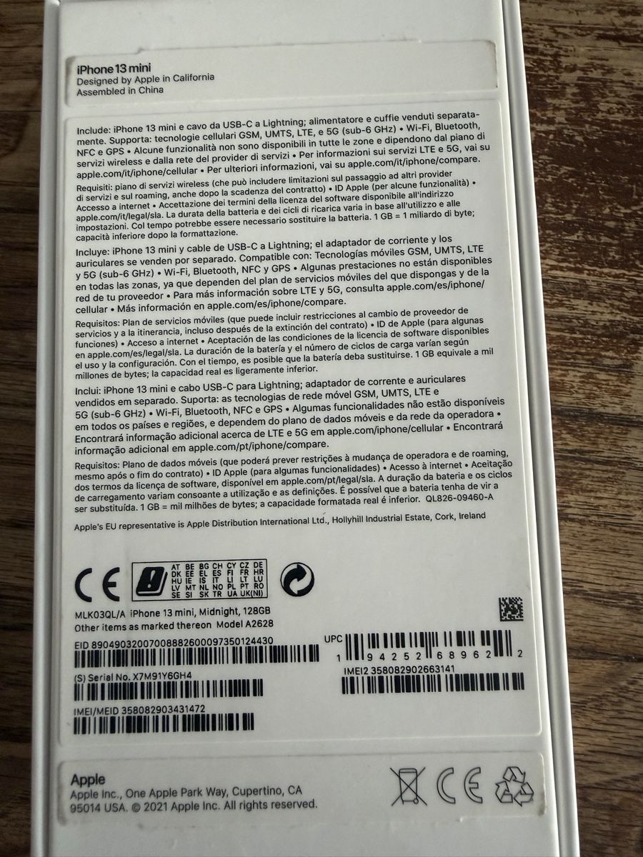 Apple Handys / Smartphones: iPhone 13 mini 128gb – Gebraucht aus Ostermundigen von mat_qtn8 1