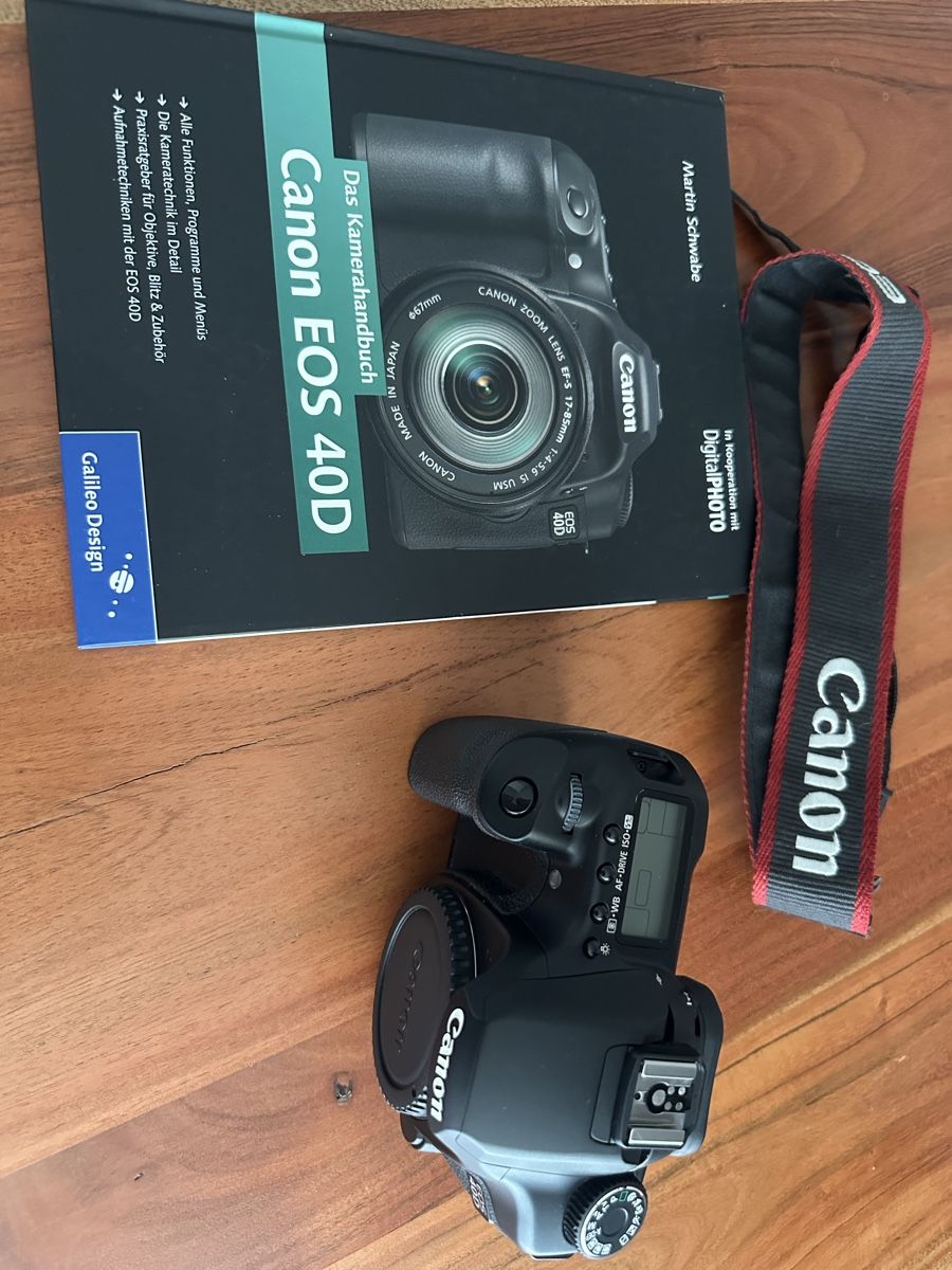 Canon Kamera: Canon EOS 40D Digitalkamera mit Handbuch – Gebraucht aus Staad SG von egz_w5jh 2