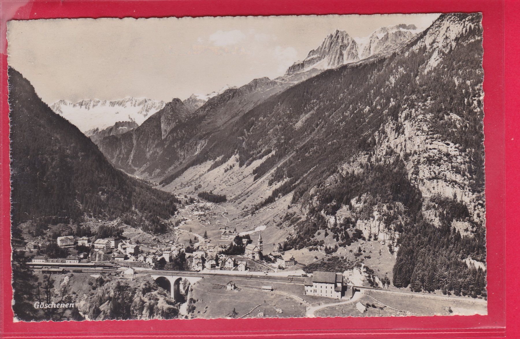 Cartoline postali: GÖSCHENEN – Usato da Oberrieden venduto da Gebirgsstelze