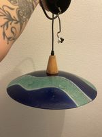 Murano Glas Lampenschirm mit elektrischem Anschluss