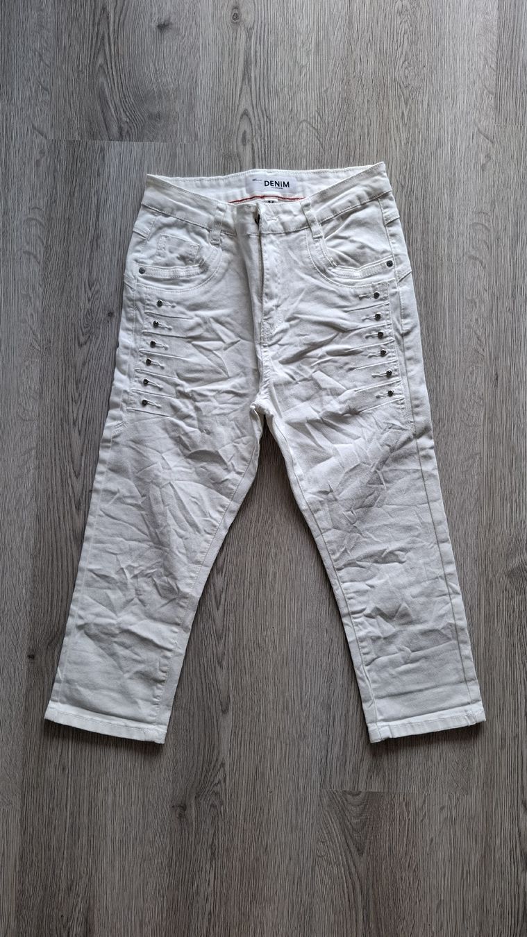 Jeans: Damen capri Jeans  weiss, Grösse 34. neu – Nuovo e nell'imballaggio originale da Emmen venduto da Tigerlady 5