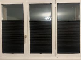 Plissees Duett leha + 1 Stk. Lampe 