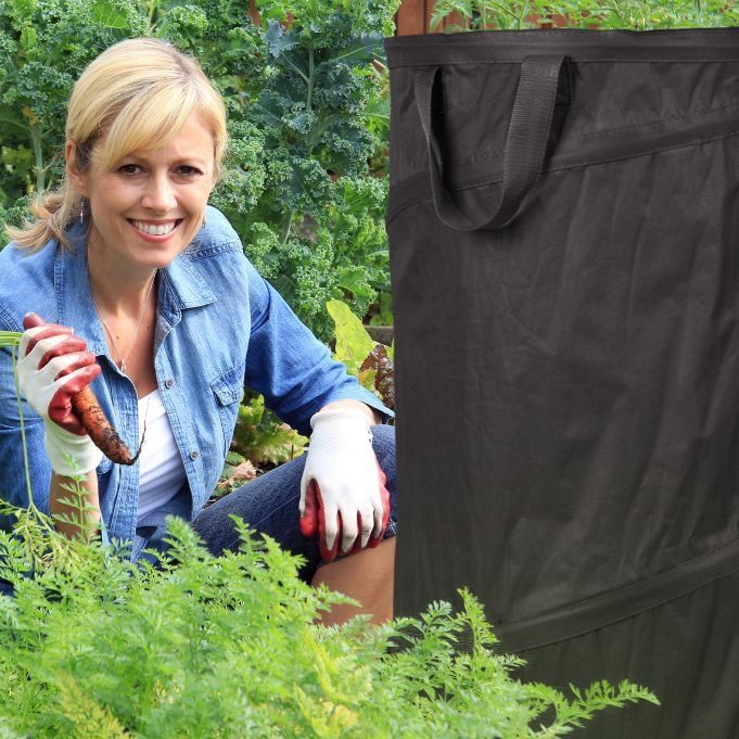 Altro in Utensili da giardino: 2er Set Pop Up Laubsack 120 L schwarz – Nuovo e nell'imballaggio originale da Bülach venduto da StoreInShopOutlet 7