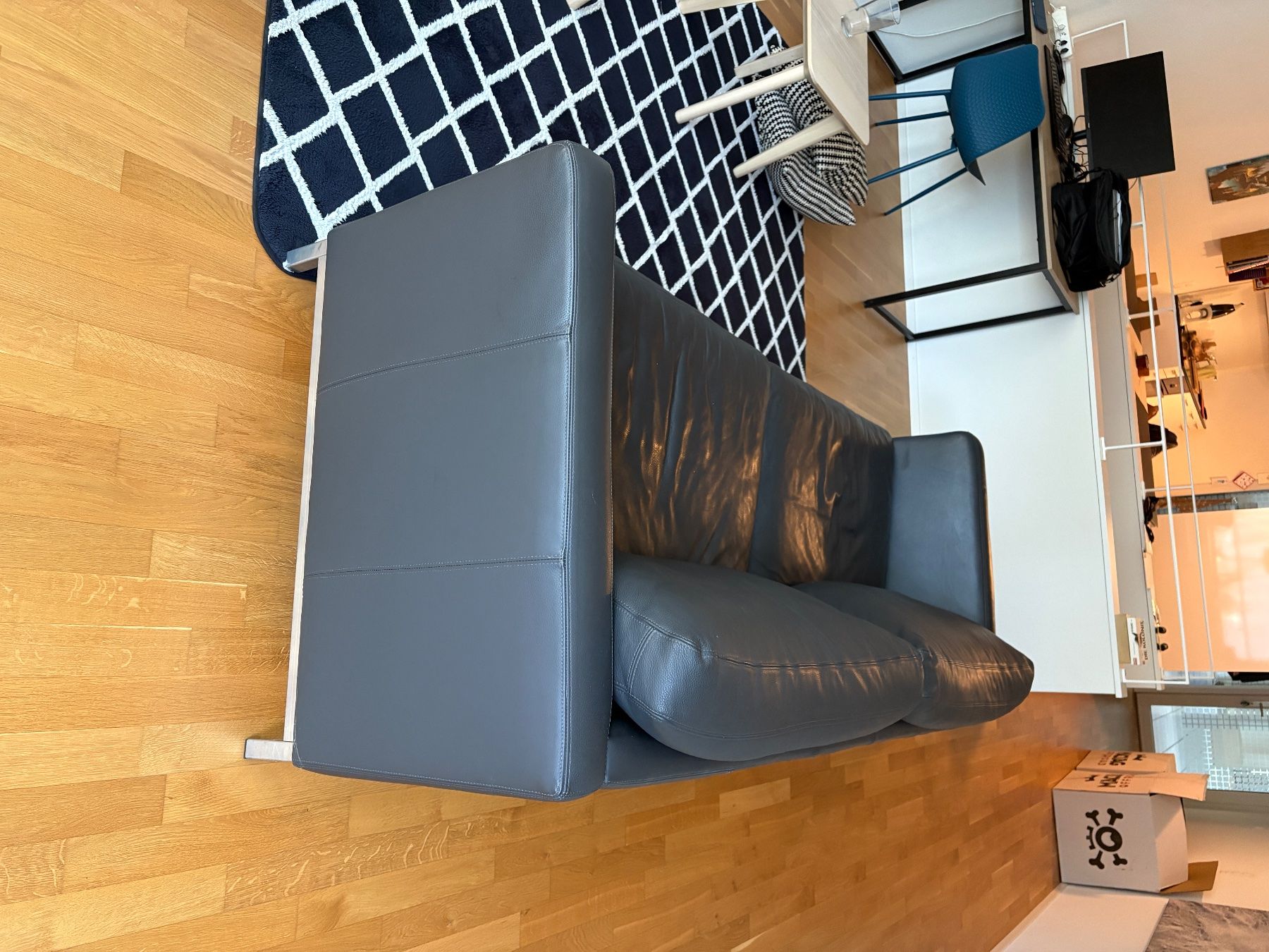 Pfister Sofas: Echtleder Sofa – D'occasion à Jonen par MichaelM2015 2
