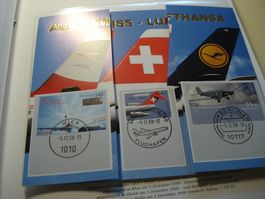 Folder 2008, AUA - SWISS - LUFTHANSA
