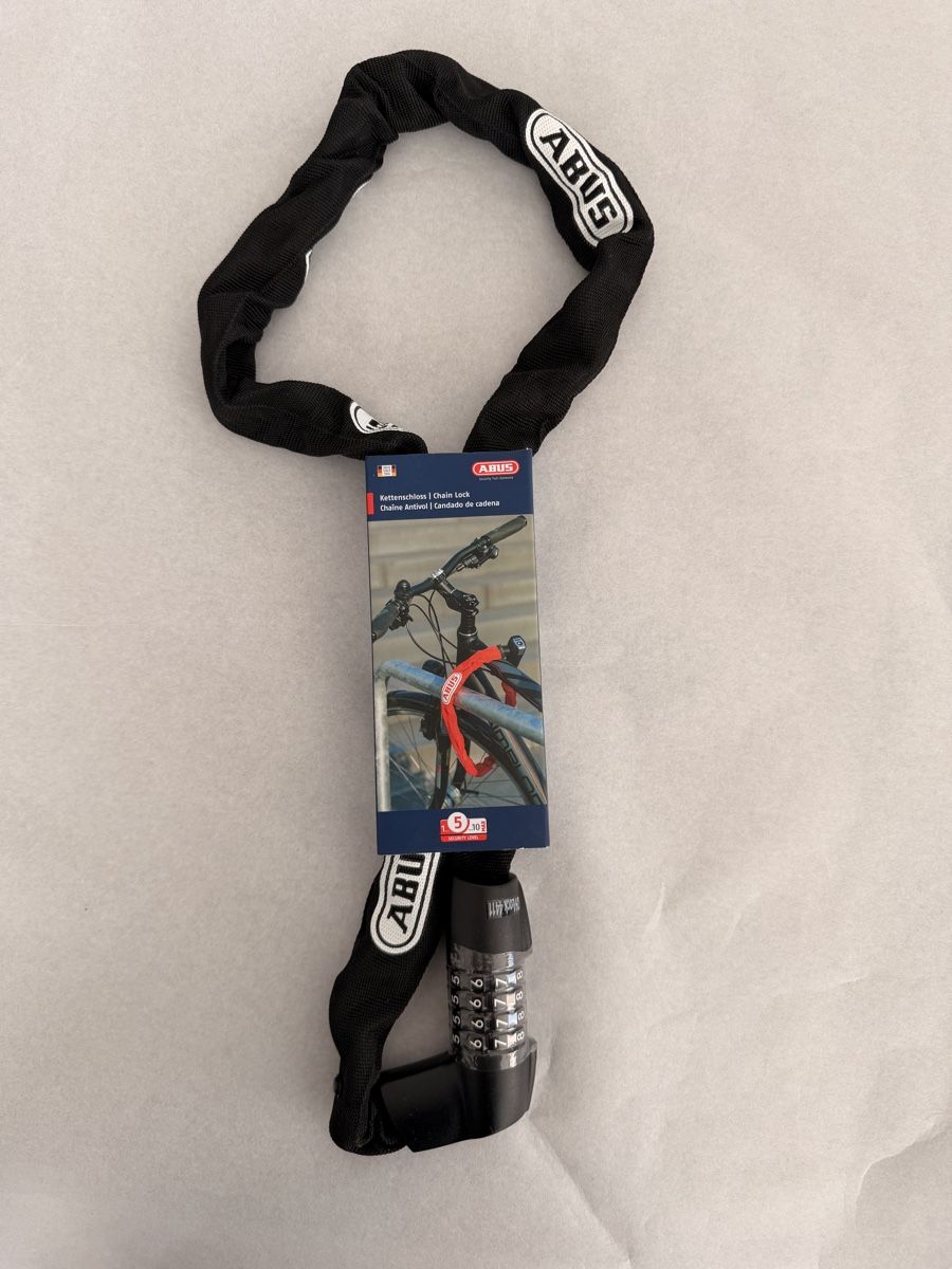 Abus Lucchetti: Neues Abus Kettenschloss 4411 110cm mit Zahlencode – Nuovo e nell'imballaggio originale da Schaffhausen venduto da Resell_SH