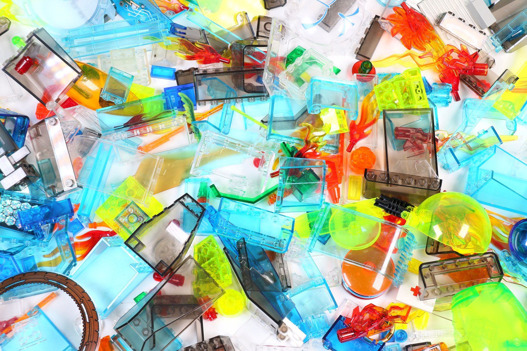 Lego Jeux de construction: 1.0 kg. transparente Legoteile – D'occasion à Hettlingen par Scholi99 1