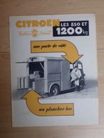 Citroen HY 850 et 1200 kg - Prospekt Frankreich 4-54 - K003