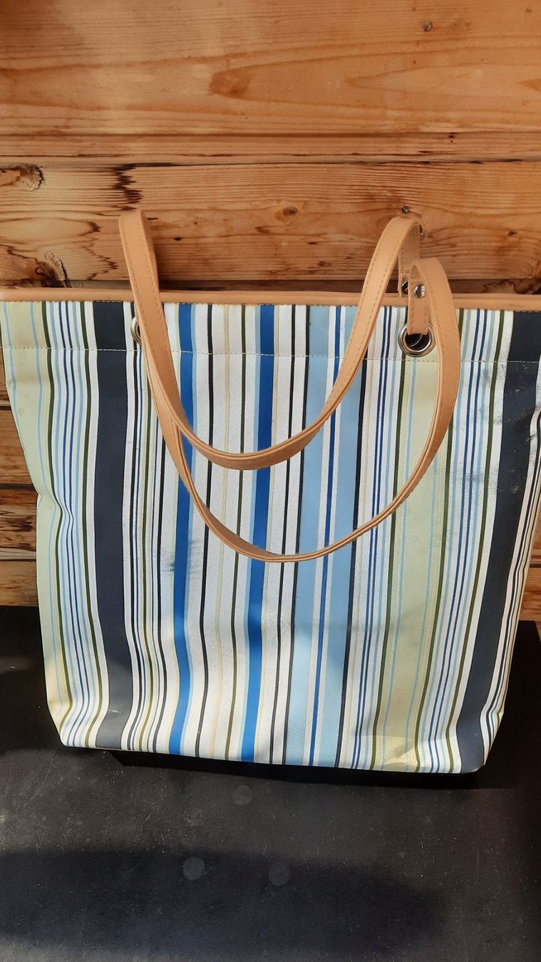 Borse da donna: Sommer Tasche mit Streifenmuster – Usato da Baden venduto da Boroda 1