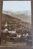AK: CHEXBRES - DORFANSICHT JAHR 1920