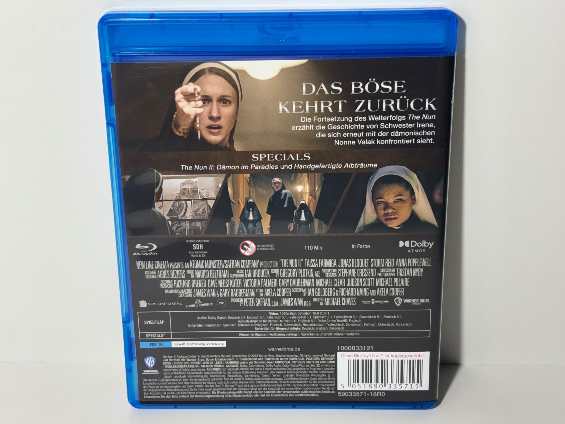 Tous les DVDs: The Nun 2 Blu Ray – D'occasion à Wilderswil par Mr.Fury 1