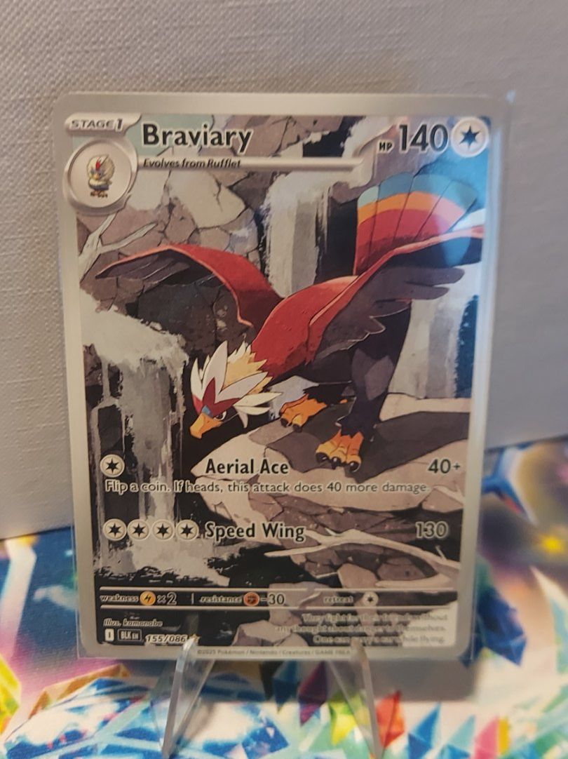 Pokémon Sammelbilder & Trading cards: Carte Pokémon Braviary – Neu (gemäss Beschreibung) aus Val-d'Illiez von GGF2385