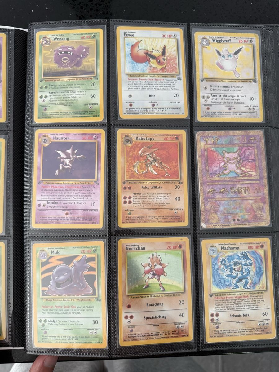 Pokémon Sammelbilder & Trading cards: Pokémon Set Base, Fossil, Jungle and Team Rocket – Gebraucht aus Brione Verzasca von mpro_23 2