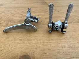 Campagnolo Umwerfer u. Doppelshifter Vintage