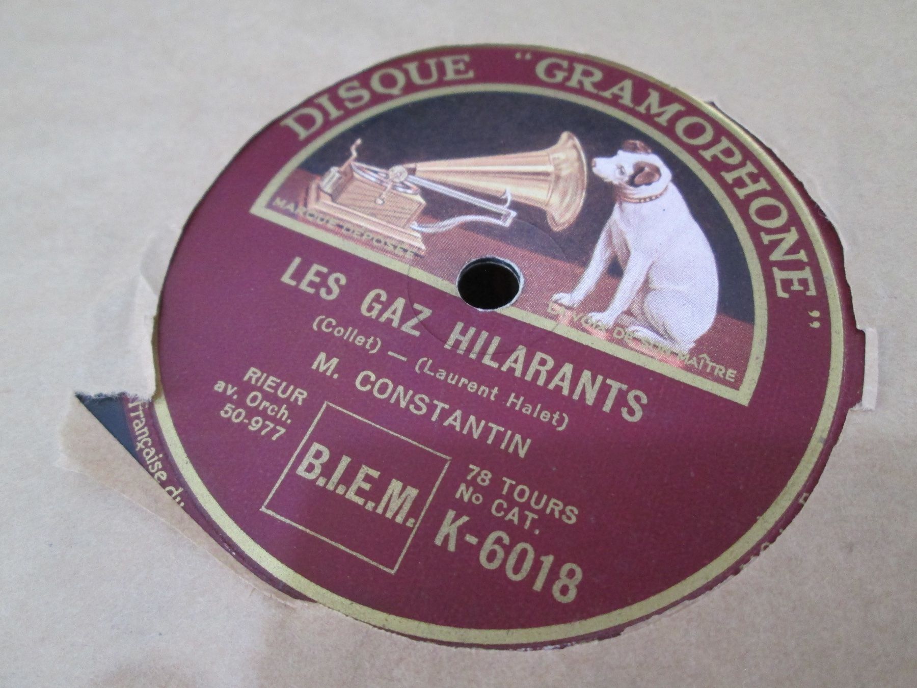 Schallplatten: DISQUES 78 TOURS – Gebraucht aus Lausanne von Leag 9