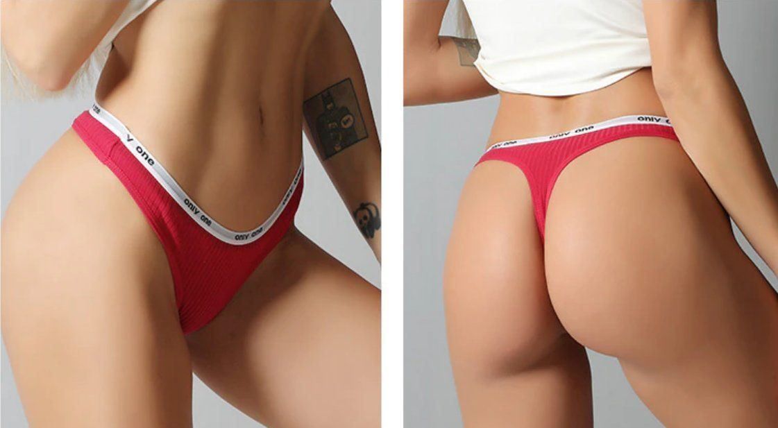 Altra biancheria intima: 3x Sexy G-String, 3 Farben, Panties – Nuovo e nell'imballaggio originale da Courlevon venduto da HotSaleandPrice 2