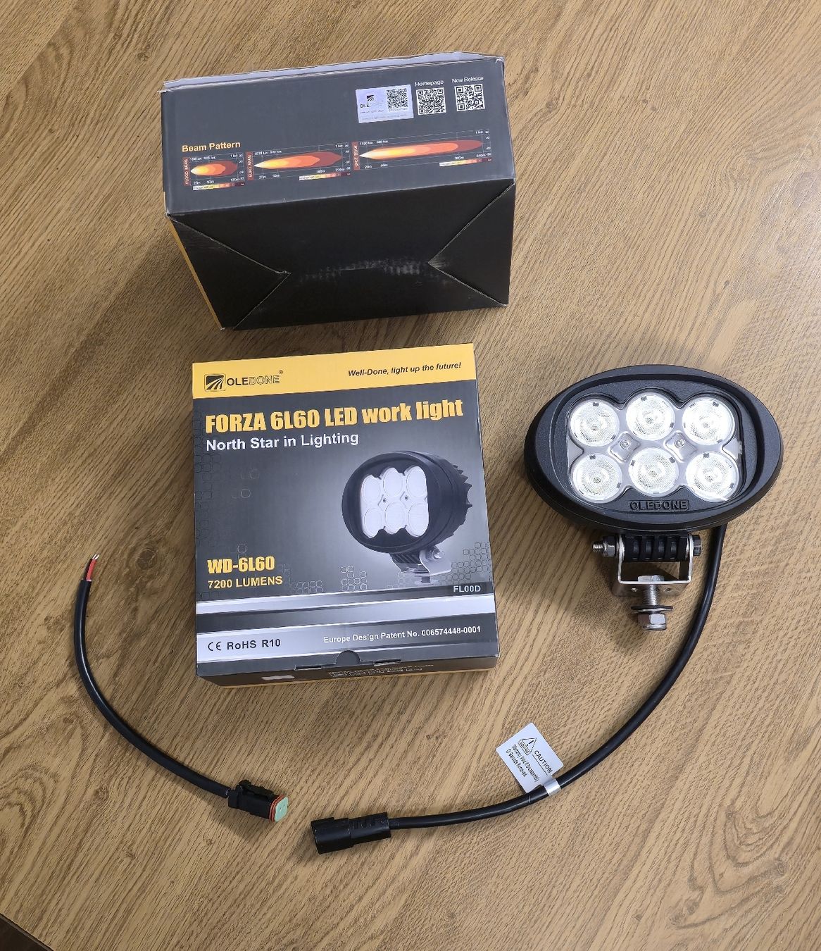 Scheinwerfer: Led arbeitsscheinwerfer  traktor bau bagger Lkw – Neu und originalverpackt aus Geiss von JD6215R 2