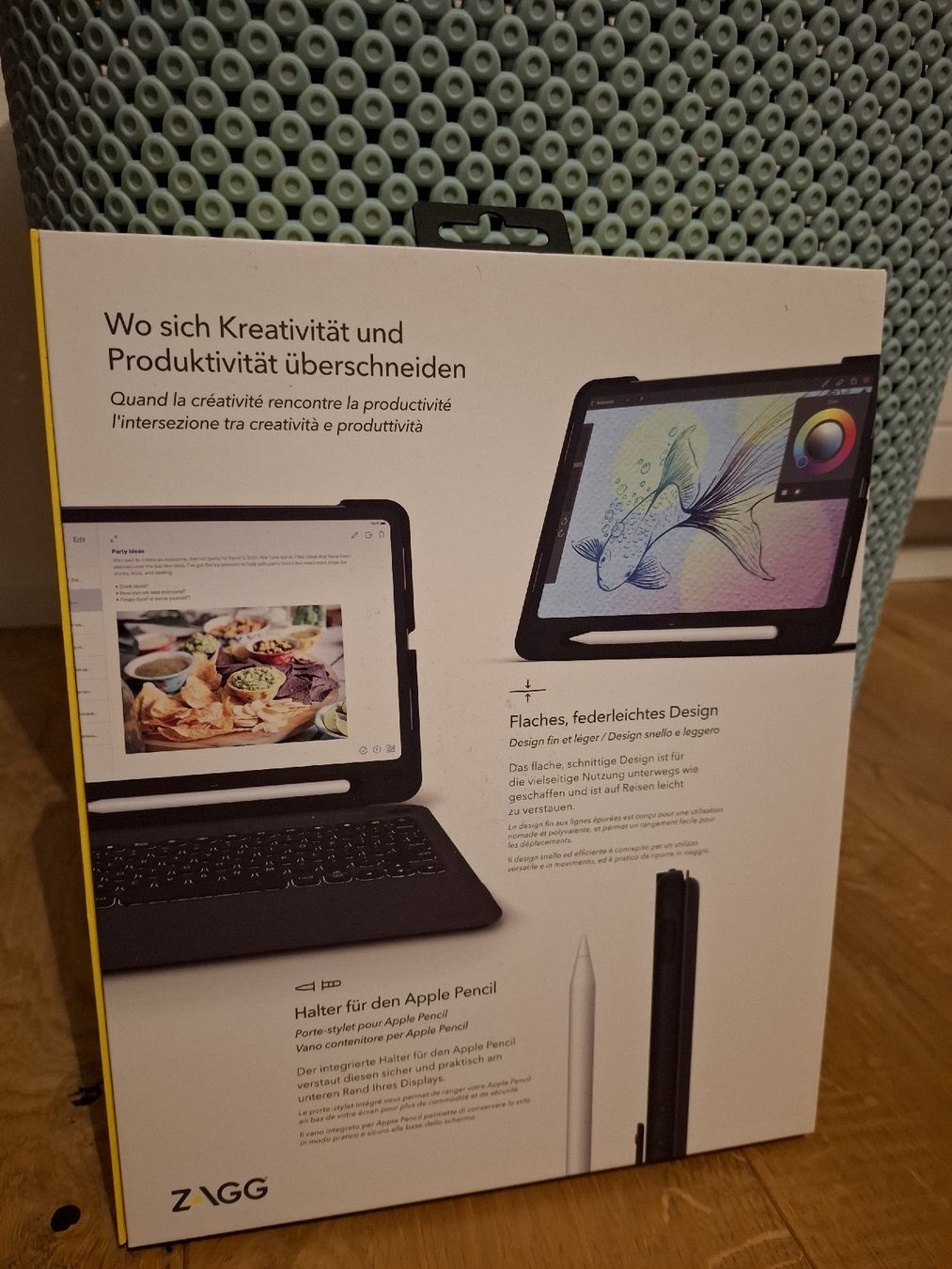 Tastiere: Zagg Slim book go - 11-inch iPad Pro – Usato da Escholzmatt venduto da Michael__1 1