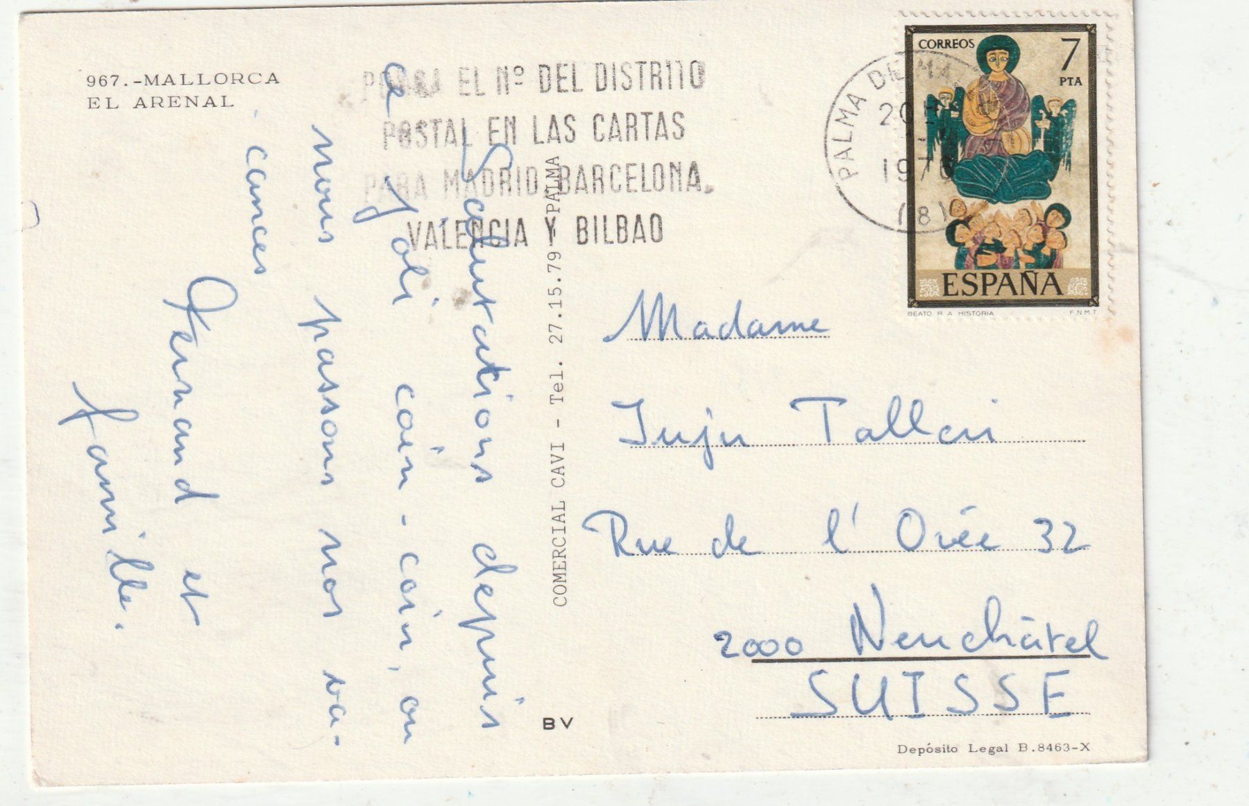 Cartes postales: Strand Mallorca – D'occasion à Lumbrein par made02 1