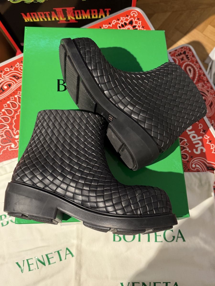 Bottega Veneta Scarpe da uomo: Bottega Veneta Fireman Ankle Boot Rubber Grösse 40 – Nuovo (secondo la descrizione) da Basel venduto da julianlenzin 6