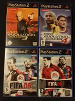 PS2 Fussballspiel-Bundle (4 Spiele, komplett)