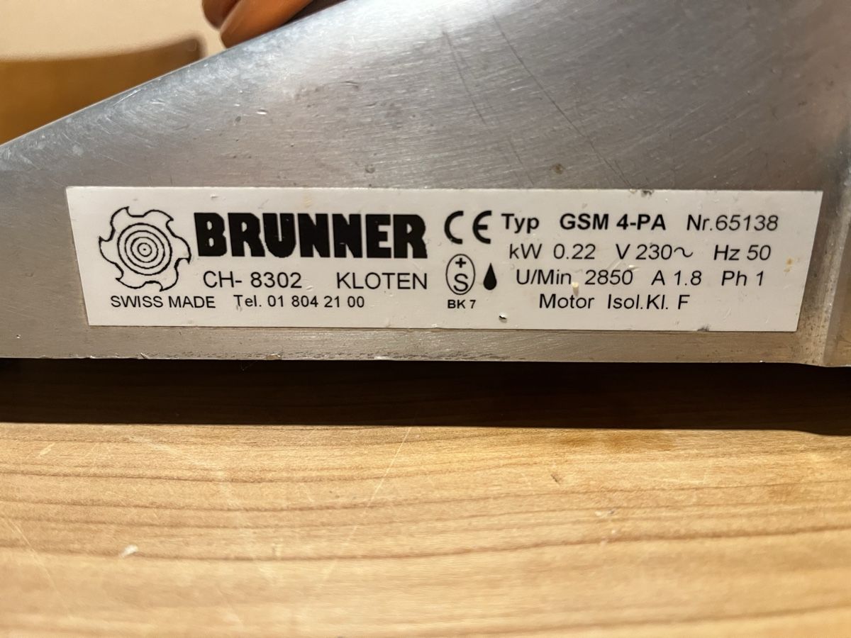 Brunner Anliker Küchengeräte: Brunner Gemuesschneider GSM 4-PA mit 3 Scheiben – Gebraucht aus Dittingen von Cervolino77 2