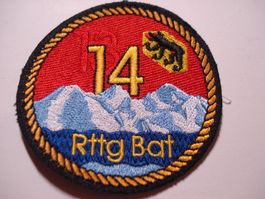Badge Schweizer Armee, Rttg Bat 14, Bern