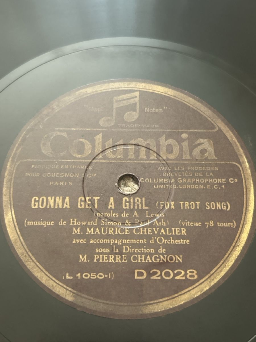 Dischi in vinile: 5 Schellackplatten Maurice CHEVALIER – Usato da Biel/Bienne venduto da NitnelavV