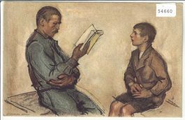 Bundesfeier 1922 - Vater mit Sohn