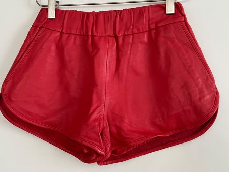 Moss Copenhagen Lammleder Shorts Gr.XS sehr gute Zustand