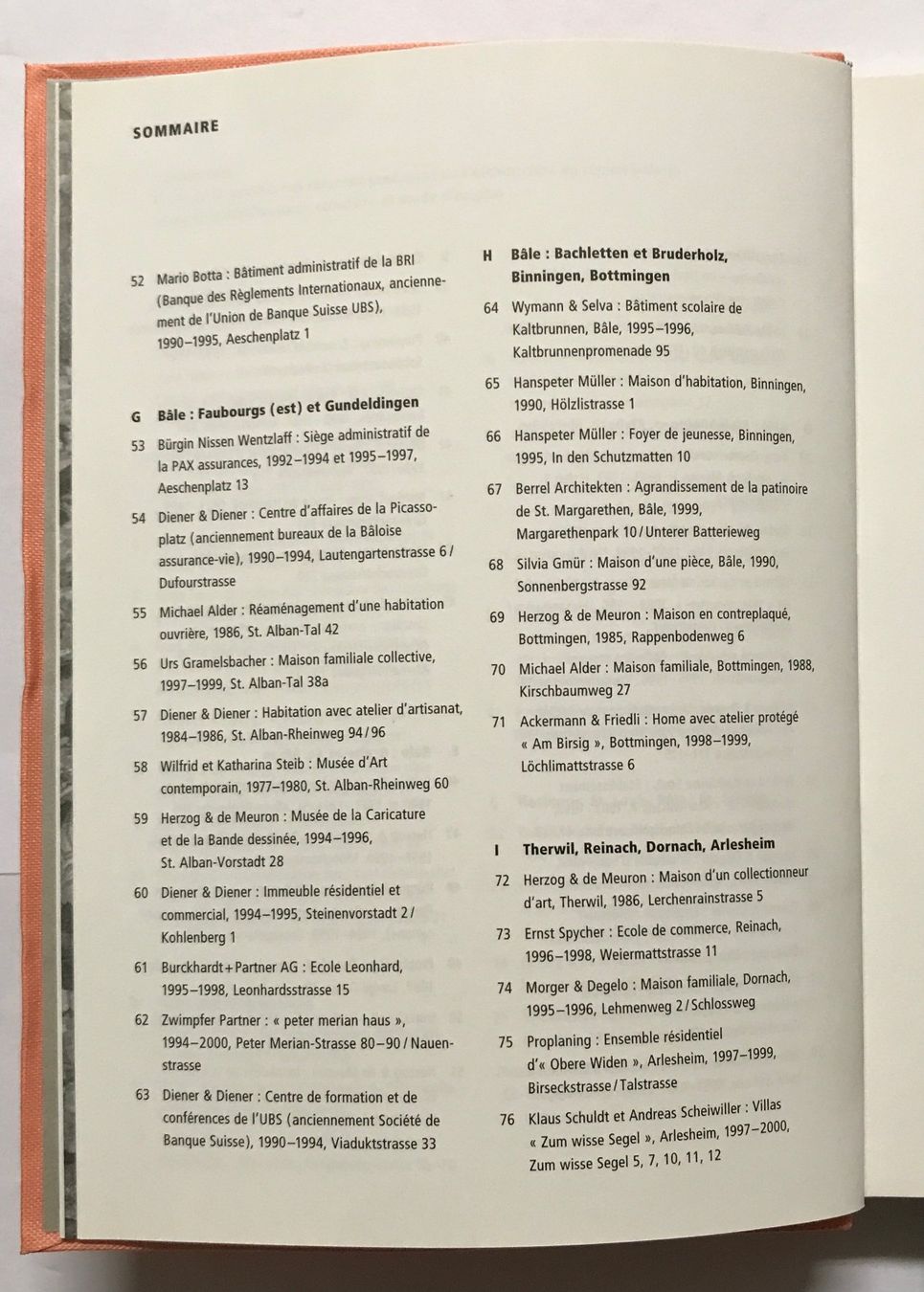 Libri: Guide d'architecture de Bâle 1980-2000 – Nuovo e nell'imballaggio originale da Sarnen venduto da Livres 4