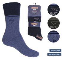 Thermo Baumwollsocken Herren 3er Pack 39/42