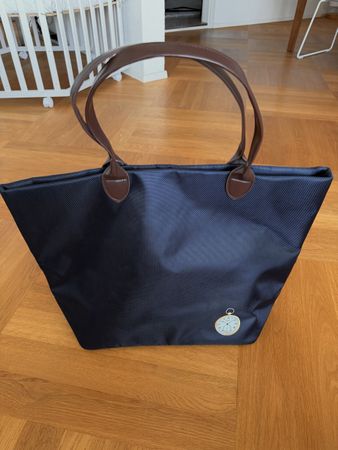 Bayer Uhren Tasche dunkelblau neu