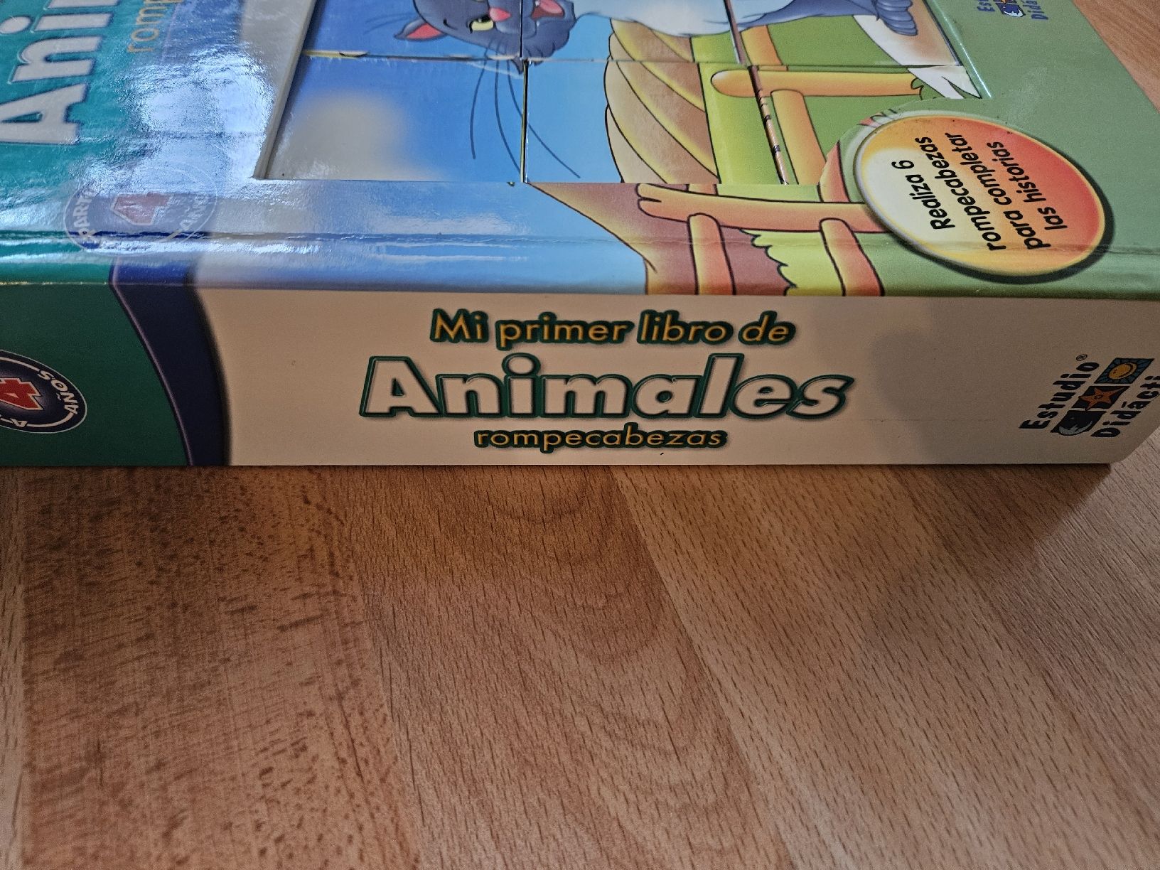 Puzzles: Kinderbuch "Tiere" mit Puzzle, Spanisch – D'occasion à Ebikon par SecondChance_byM 3
