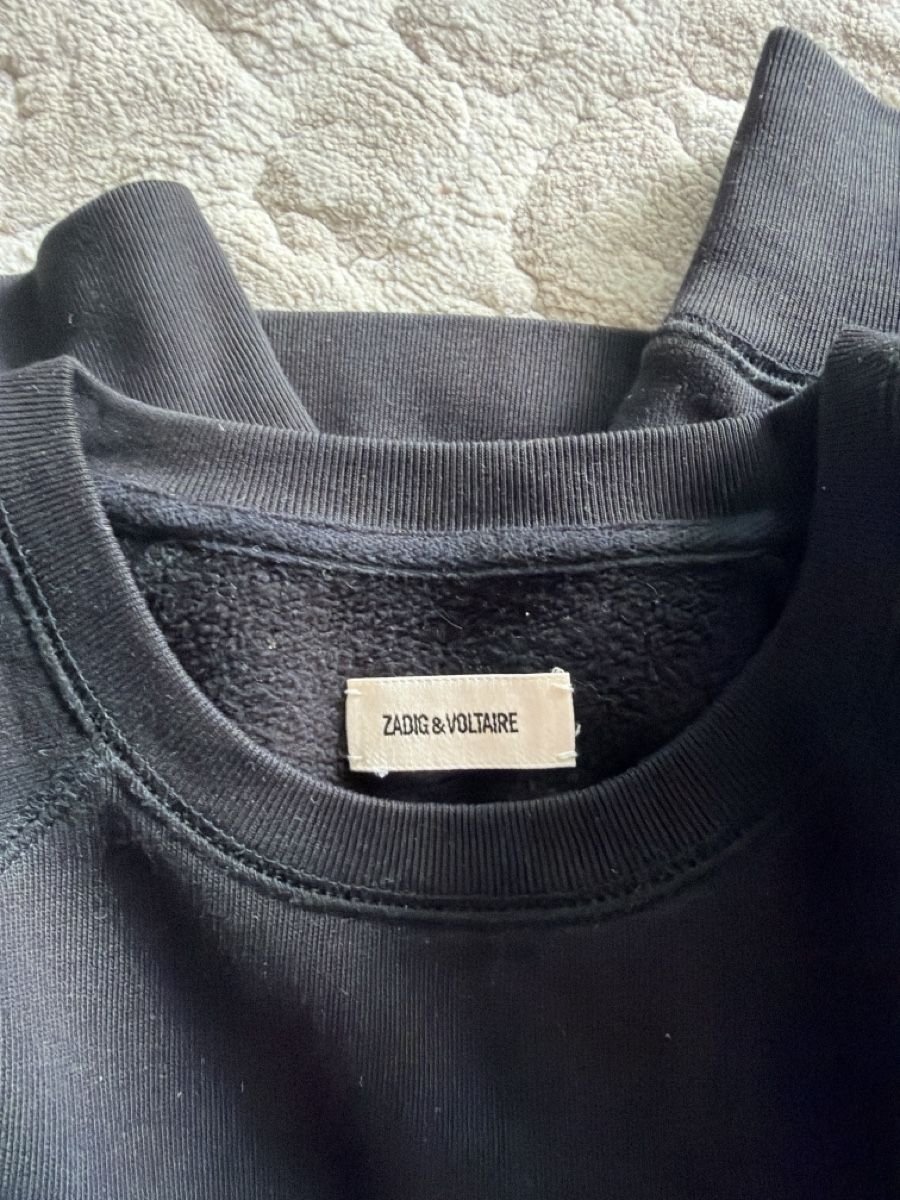 Pullover & Sweatshirts: Zadig & Voltaire Pullover black size XS – Gebraucht aus geneve von clothesreseller 2