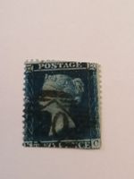 Two Pence Blue 1855