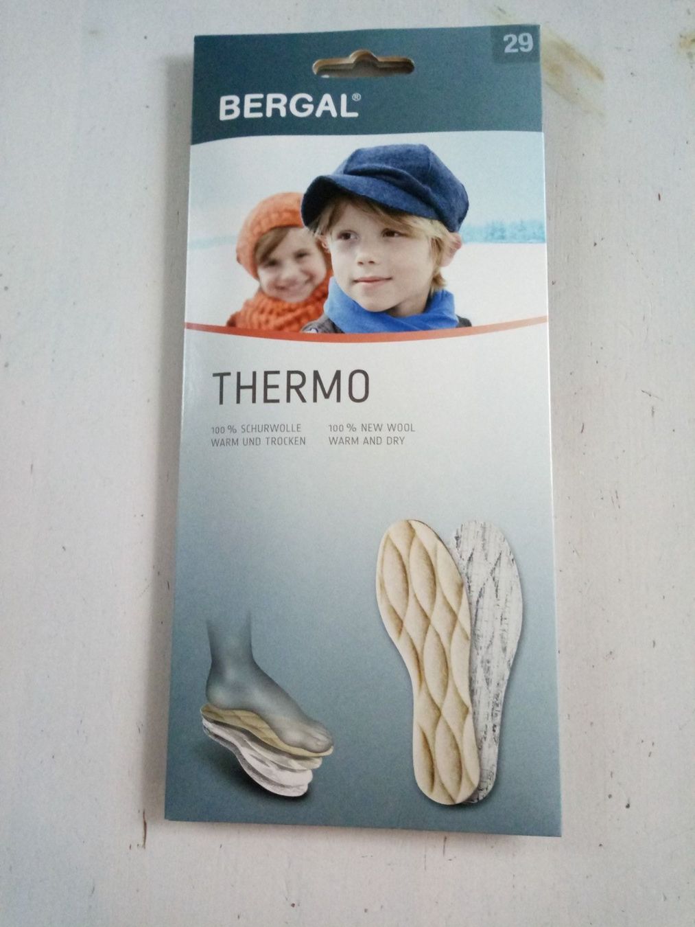 Radiateurs: Bergal Einlegesohle Thermo Grösse 29 – Neuf avec emballage d'origine à Beckenried par Havacola 1