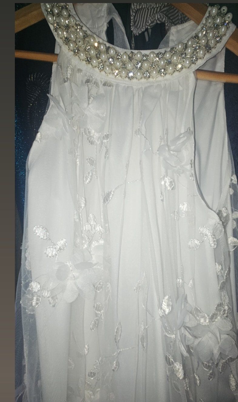 Vestiti: Sommerkleid weiss – Usato da Suhr venduto da jes_rtc9 2