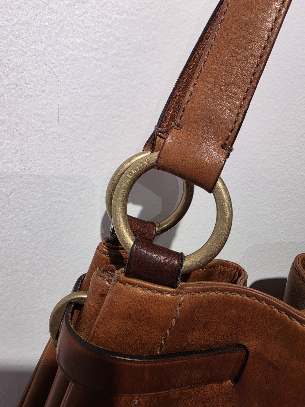 Bally Borse da donna: Handtasche Bally Leder braun  – Usato da Adligenswil venduto da FriedasWelt 2