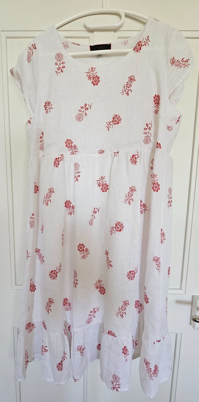 Vestiti: REITMAYER Leinenkleid mit Blumenmuster Gr. 38 – Nuovo (secondo la descrizione) da Enggistein venduto da markaris 4